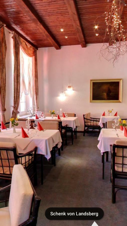 Hotel & Restaurant Schenk Von Landsberg 托伊皮茨 外观 照片